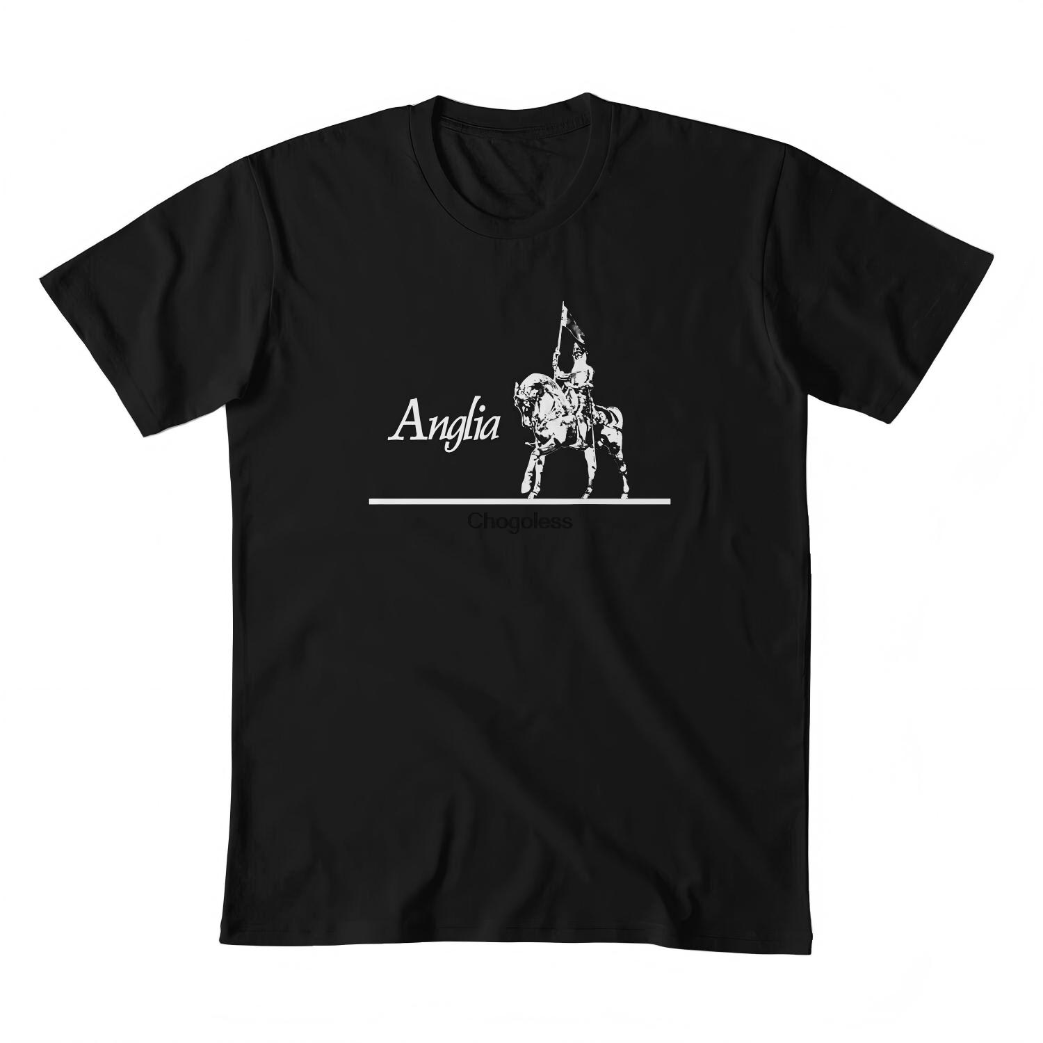 Anglia Knight Horse Silhouette T-Shirt L чёрный