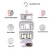 Large Capacity Travel Wash Handbag Striped Make Up Bag Travel Storage Bag  Space Saving