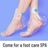 Disposable Moisturizing Foot & Hand Mask - Transparent, Waterproof Cover for Home Care