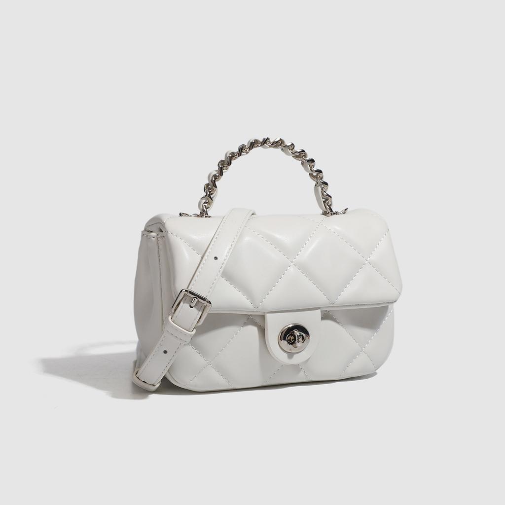 High-Value Small Bag Women'S Summer Trendy Fashion Women'S Shoulder Bag Foreign-Style Texture Diamond Messenger Bag