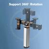 Portable Phone Holder 360° Rotation Desk Station Phone Stand For Live Aluminum Alloy High Quality