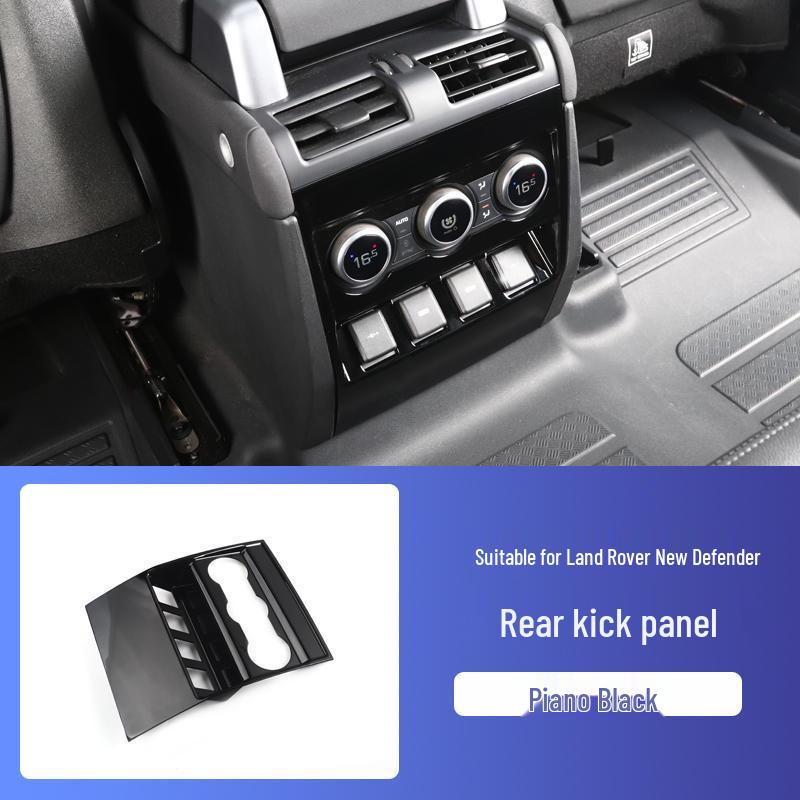 Rear AC Vent Kick Cover for 2020-2025 Land Rover Defender Interior Modification