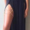 2026 Crystal Leg Chain Glitter Body Beach Thigh Chain Fashion Body Jewelry Accessory for Women and Girls