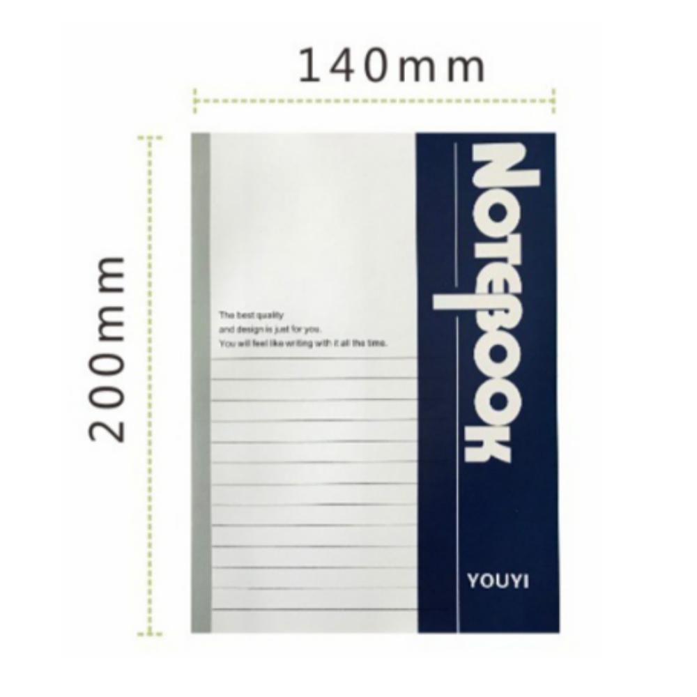 Lined Pad Note #2 Lined Paper for Punching Binder 5g X 90Sheets (140mm X 200mm)