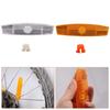 8Pcs Waterproofs Bicycles Wheel Spokes Reflectors Bikes Warning Spokes Safety Reflectors  for Cyclings Mountain Bikes Road Bikes