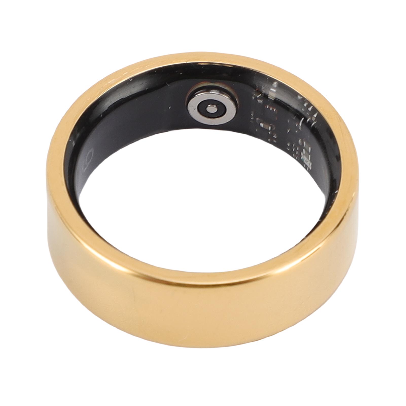 

Умное кольцо для подсчета шагов, фитнес-кольцо для бега, езды на велосипеде, пеших прогулок, управление жестами, камера телефона, водонепроницаемость IP68, сон Size 11 золотой