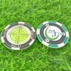 High Precision Golf Slope Meter Ball Marker Golf Spirit Level Golf Tools Leveler  Gift For Golfers