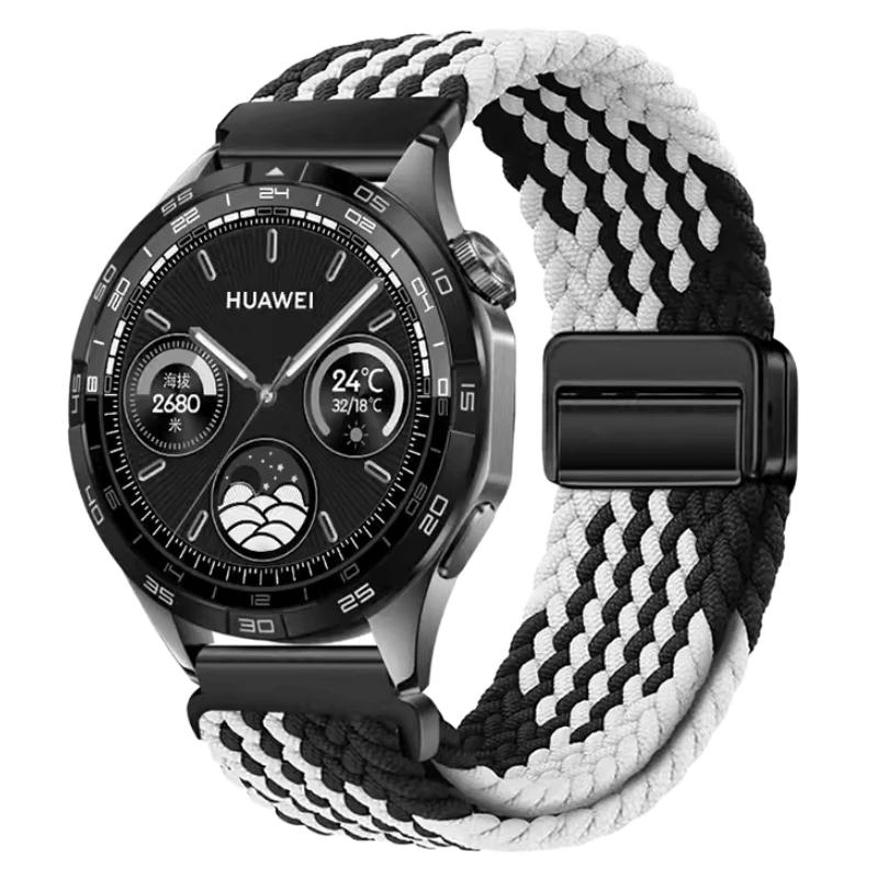 Nylon Band for Huawei Watch 5/GT5 Pro/GT5/4/3 46mm Sport Wristband for Amazfit Balance 2 1/Bip 6 5/GTR 47mm/GTS 4/Active 2 Strap