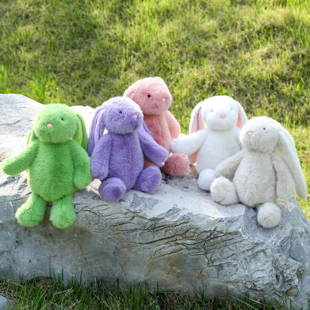 Bunny Plush Toy With Short Pile Fabric For Kids And Girls Gift Idea