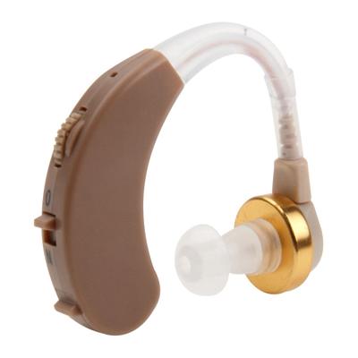 Behind Ear Sound Amplifier Adjustable Tone Hearing Aid