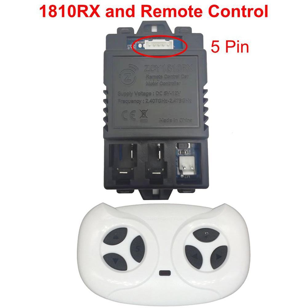 Seven Pin Receiver JR1810RX 6-12V Control Box For Kids Electric Car ZCY1810RX 5/7pin Remote Control Parts