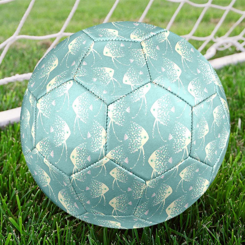 1PC Oceanic Bubbles Soccer Ball Size 5 Football Machine Sewn Indoor/Outdoor Universal Football Gift W109