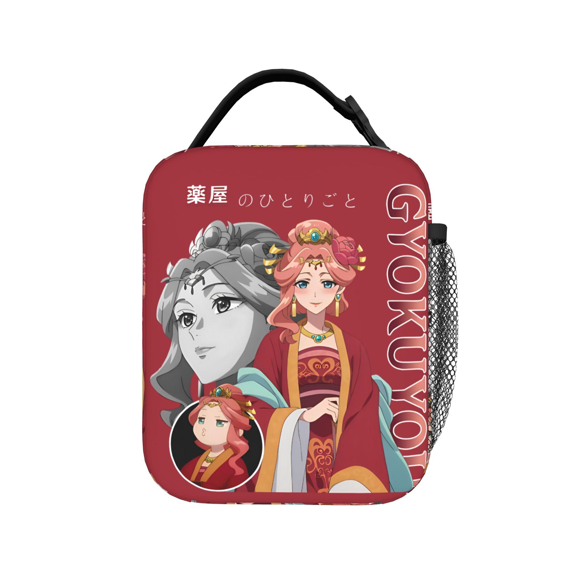 Maomao Anime Geïsoleerde Lunchtas Groot De Apotheker Dagboeken Lunchcontainer Koeltas Draagtas Lunchbox Bento Pouch One Size