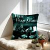 Three Days Grace Cushion Cover Cozy Velvet Throw PillowSoft Warm Cushion For Sofa  Bed