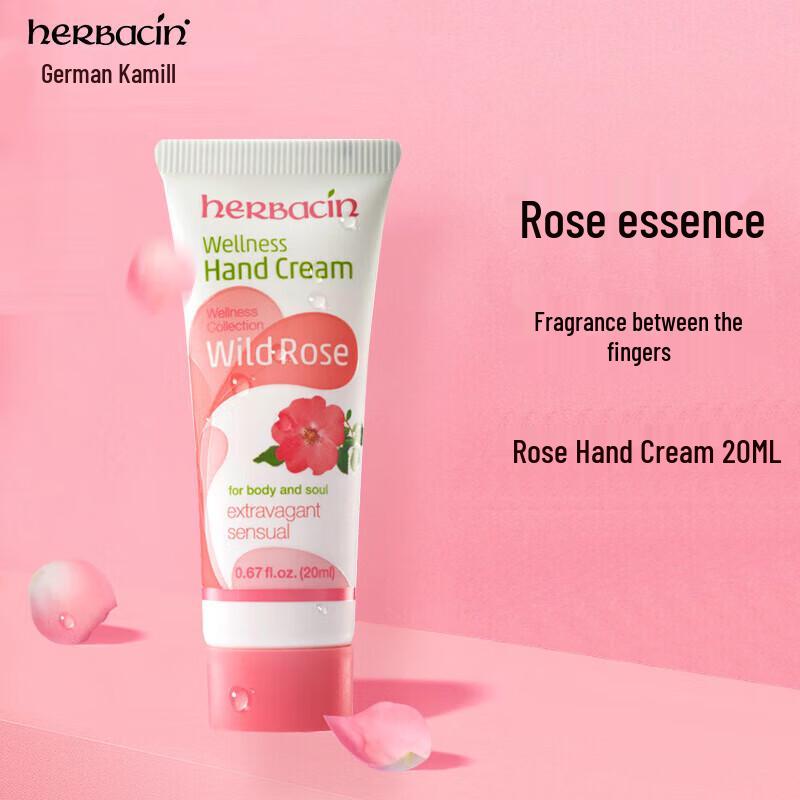 Herbacin Kamille Rose Hand Cream 20ml