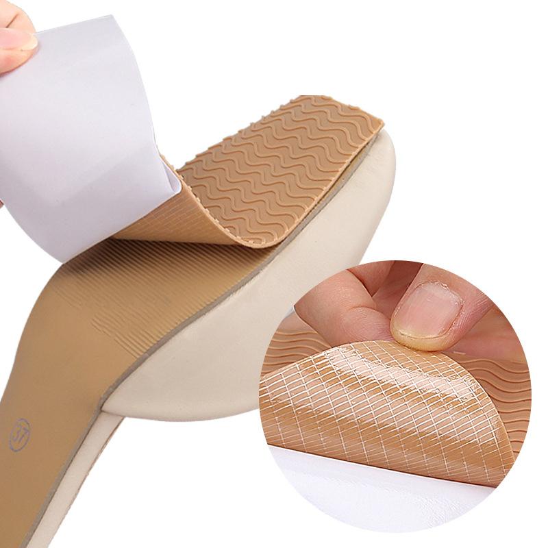 Almohadillas de Suela de Goma de Silicona Antideslizantes Resistentes al Desgaste Pegatinas para Alfombrilla de Zapatos Protector de Suela Autoadhesivo Pegatina para Metatarso de Tacones Altos