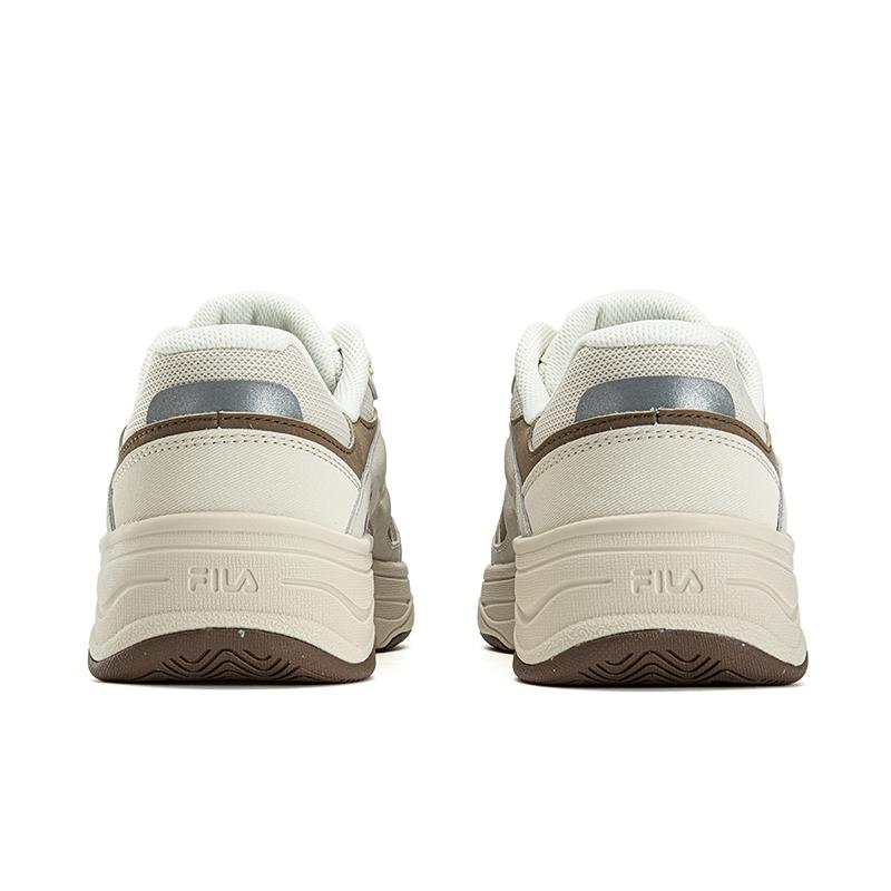 Fila VIBE Abrasion Resistant Lightweight Breathable Low Top Skateboard Shoes Men's Swan Yellow/Wheat Brown F12M623210FWO