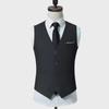 Men's Large Korean Style Slim Fit Iron-Free Suit Vest