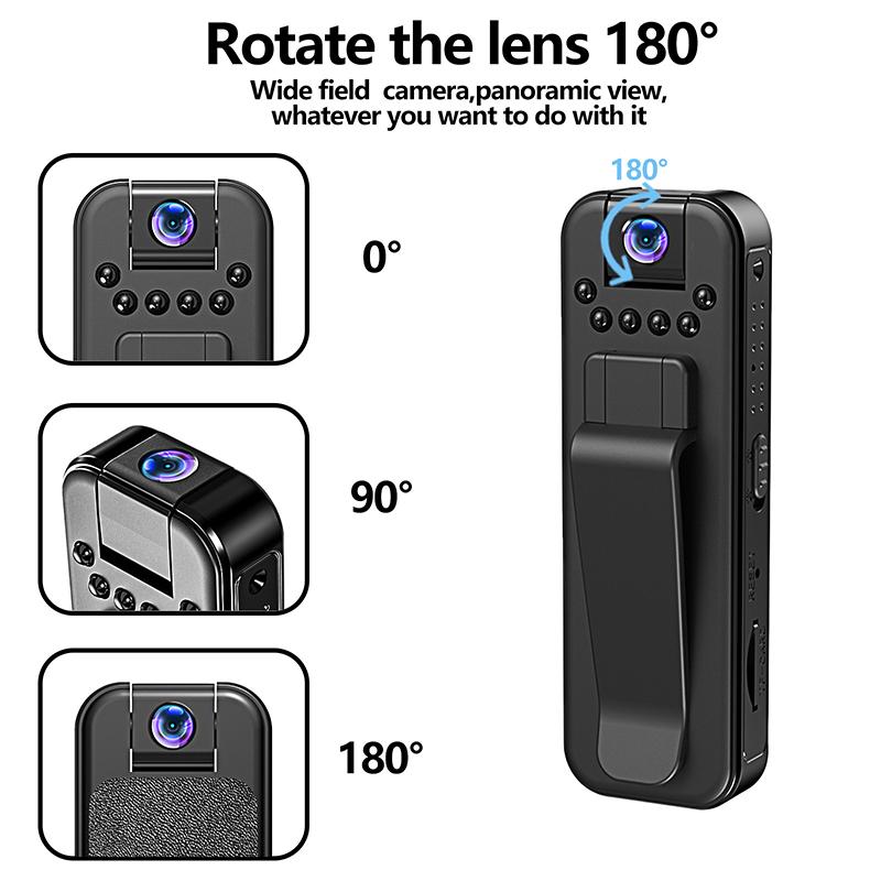 1Pc Portable Digital Video Recorder For L7 Wifi 1080P Body Mini Camera Police Bodycam Infrared Night Vision Miniature Camcorer