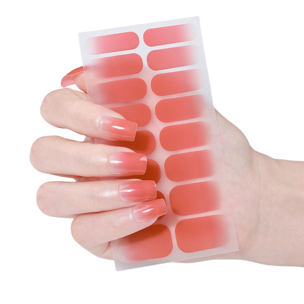 Cats Eye Nails Polish Strips Nail Art Stickers Glittering Gels Nail Strips Gels Nail Wraps Nail Art Decoration