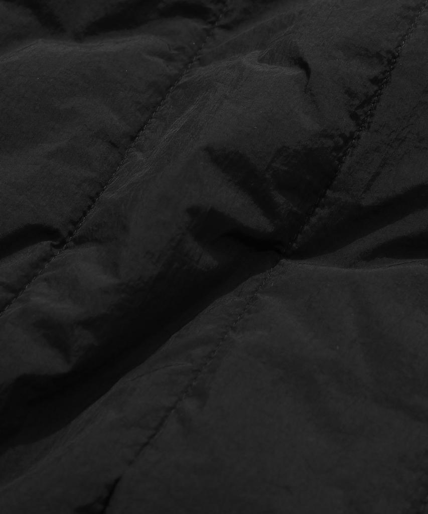 COVERNAT Quilted Half Zip Oversized Sweatshirt Black