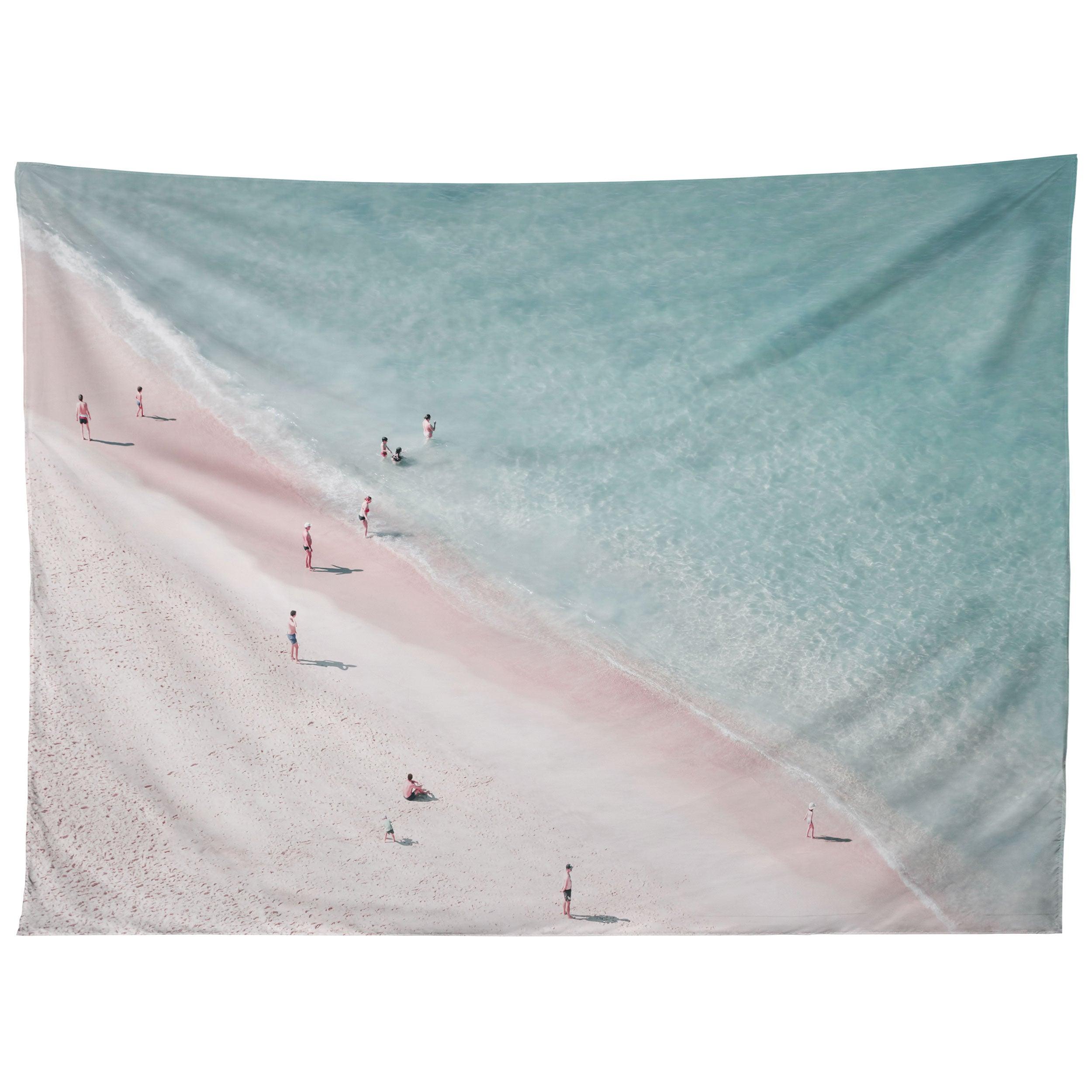 BEACH FAMILY LOVE tapestry 75x100