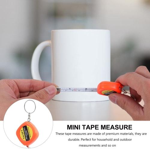 20 Pieces Tape Measure Keychains, Car Key Pendants, Tape Measure Keyrings, Mini Tape Measure Bag Charms, Tape Measure Keychains, Bag Pendants, Pocket