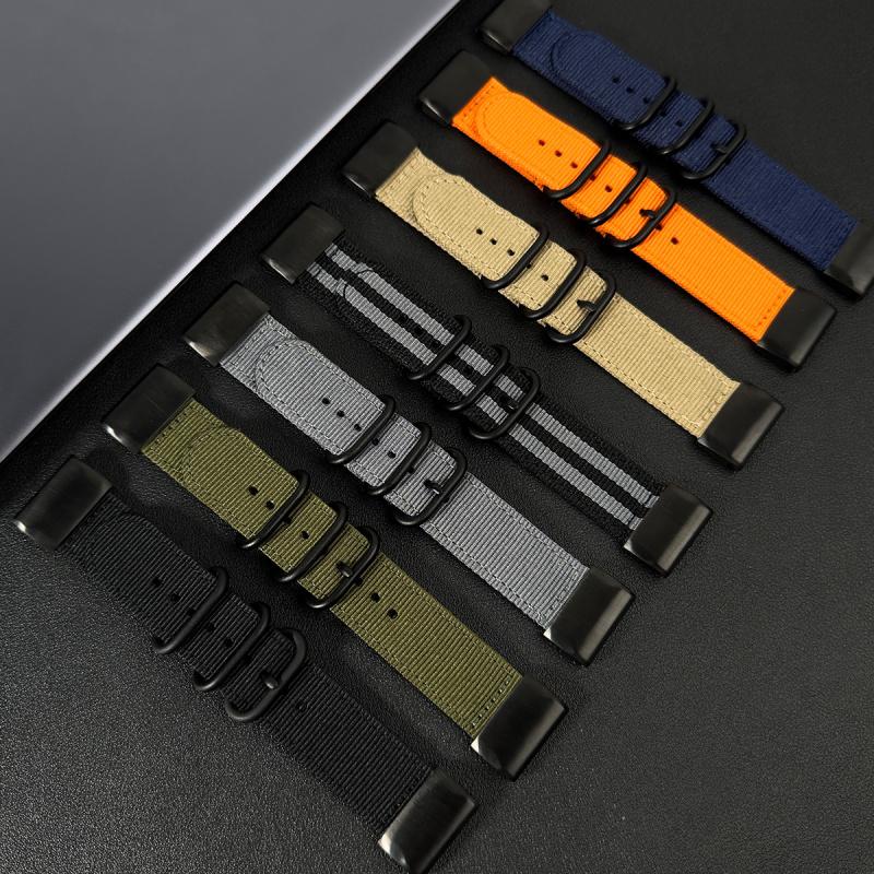 Curea de înlocuire pentru Garmin Fenix 8/7X/6X Pro/5X/5X Plus/3 HR/Tactix Charlie 22/26mm Nailon Împletit, cu Eliberare Rapidă