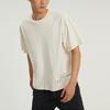 Adidas Originals Trefoil Zipper Short Sleeve Tee Men Tops Off-White HH9441