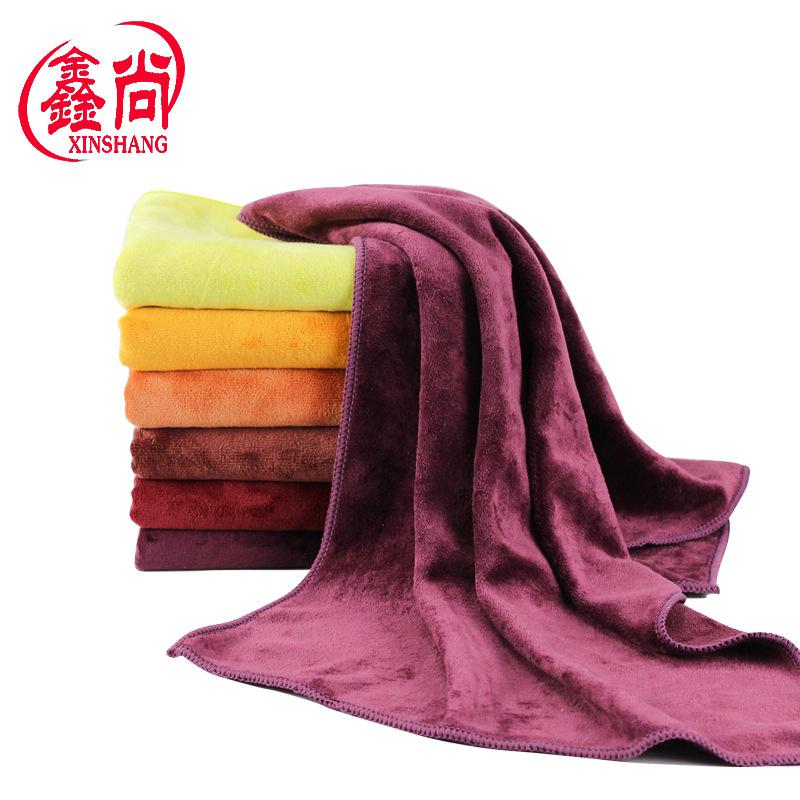 Towel Microfiber Towel 19 Colors Absorbent Shampoo Towel Dry Hair Towel Advertising Face Towel