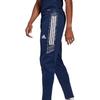 Adidas Knitted Sweatpants Men's Blue Moderate Straight Fit Pants GH7134