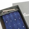 Disney Mickey Mouse Tie Tie Bar Set Includes Tie and Tie Clip & (Navy Blue, Wa-08) -