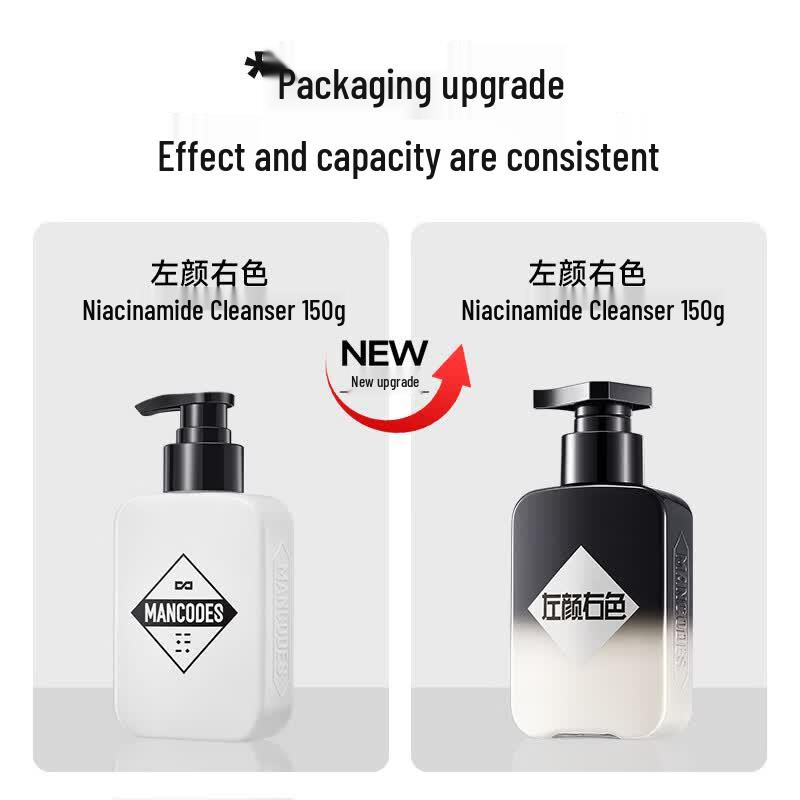 Zuoyanyouse Men's Niacinamide Facial Cleanser