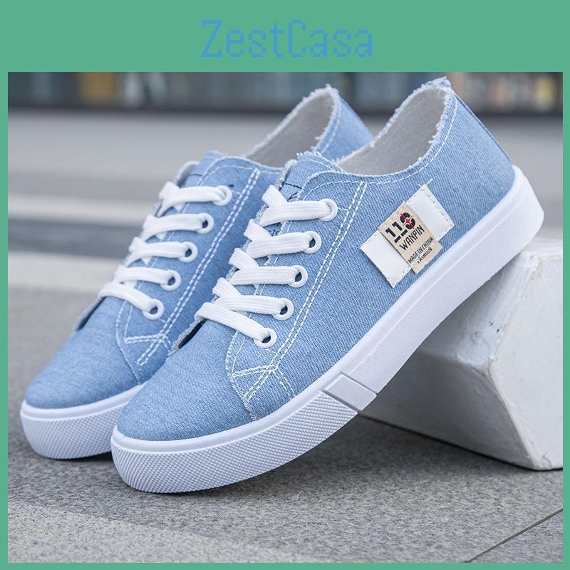Canvas Shoes Durable For Fashion Girls Sneakers Classic Breathable Shoes Women Non Slip Denim Shoe Tennis Wonderful