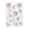 Clear Stamps Gear Road Sign Silicone Clear Stamp Seals Transparent Stamps for DIY Scrapbooking Cards Making Photo Album Journal