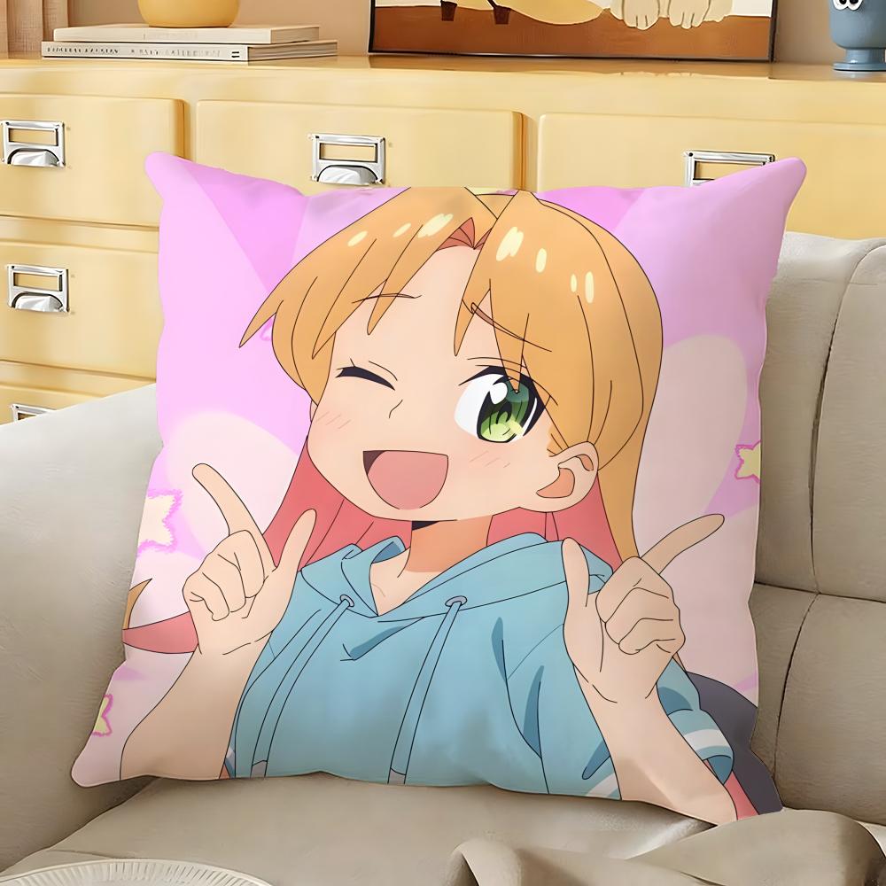Cute Ruri Rocks Cushion Cover Soft Durable Reversible Pillow Cover Home Car MultiScene Daily Comfort Pillowcase