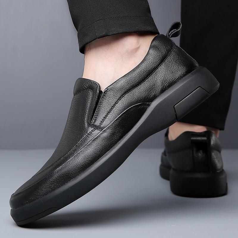 Fashion Handmade  Men's Loafers Luxury Brand Outdoor Formal Casual shoes Genuine Leather Slip On Driving Shoes Walking Sneakers Mocassin
