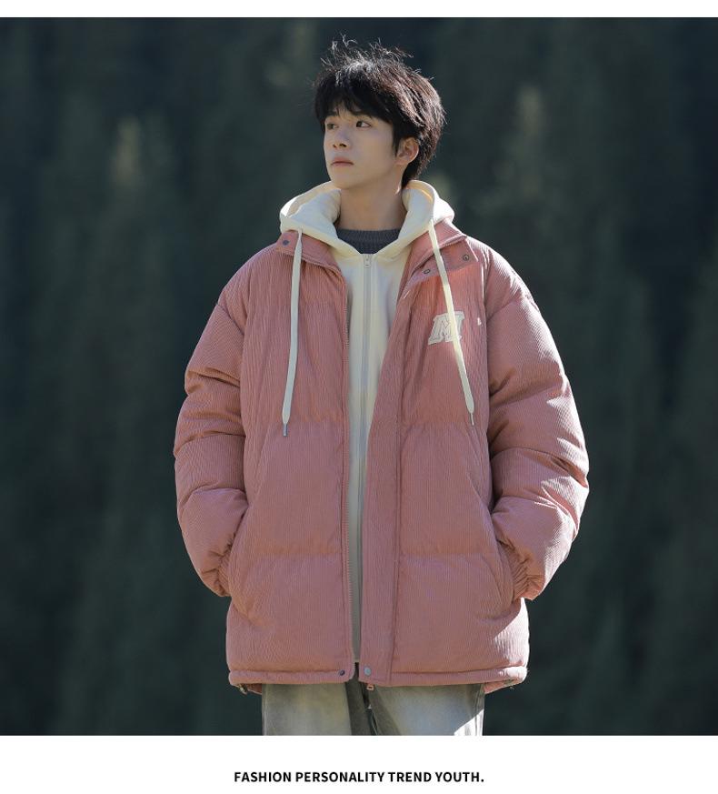 Men's Thickened Corduroy Two-Piece Sports Jacket - Winter Warm, Trendy Workwear