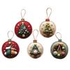 Felt Ornaments Craft Set Sewing Supplies Christmas Decorations Set Multi-Purpose Holiday Shapes Felt Patch Suit for Family Fun