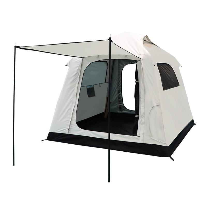 Tenda da campeggio gonfiabile automatica con telo - Rifugio esterno portatile due in uno, montaggio zero necessario