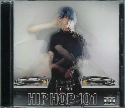 CD VARIOUS  Black Label Hip Hop 101 TFCK87721 Tommy Boy Black 2000 Japan Rap  HipHopRB Used