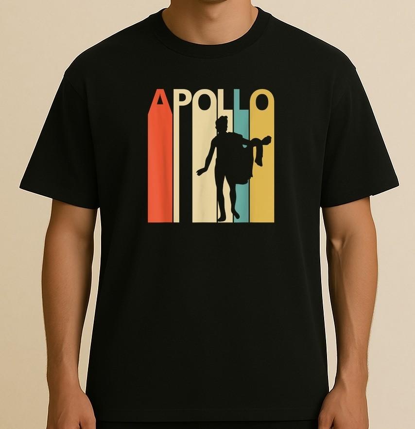 Футболка с Аполлоном - Винтажный подарок с греческой мифологией, унисекс L