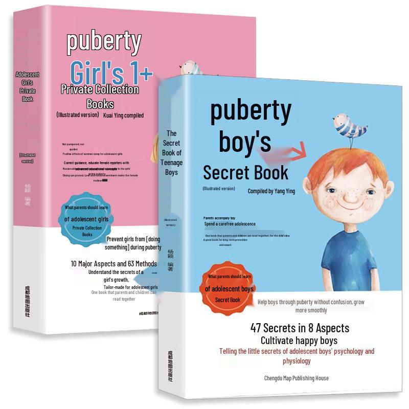 Adolescent Secret Room: Complete 2-Volume Set on Psychology for Boys & Girls (Ages 10-18)