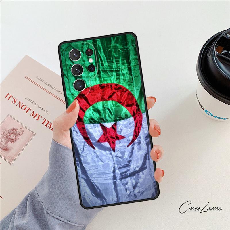 Algeria Flag phone case For Samsung Galaxy S24 S25 S23 S22 Ultra Note 10 20 Plus S20 S21 FE Cover