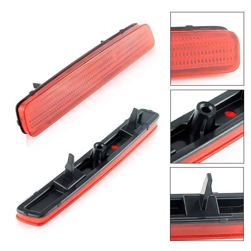 2PCS For Toyota Prius V 2012-2017 & For Scion tC 2014-2016 Only Shells No Bulbs Rear Bumper Brake Light Covers Car Accessories