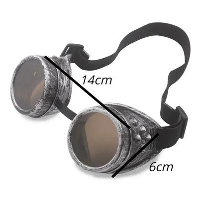 1 pz Occhiali Moto Retro Steampunk Occhiali da Sole Gotici per Guidatore Occhiali Protettivi Decorazioni Modelli Multipli Strumento per Travestimento