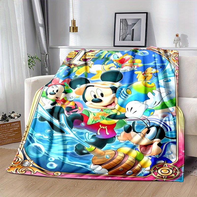 1pc, Disney Characters Home Decorative Blanket: A Perfect Gift for Bedroom, Living Room, Travel, Camping, Car, Beach, Office Nap, Ideal Sofa Throw, Ou