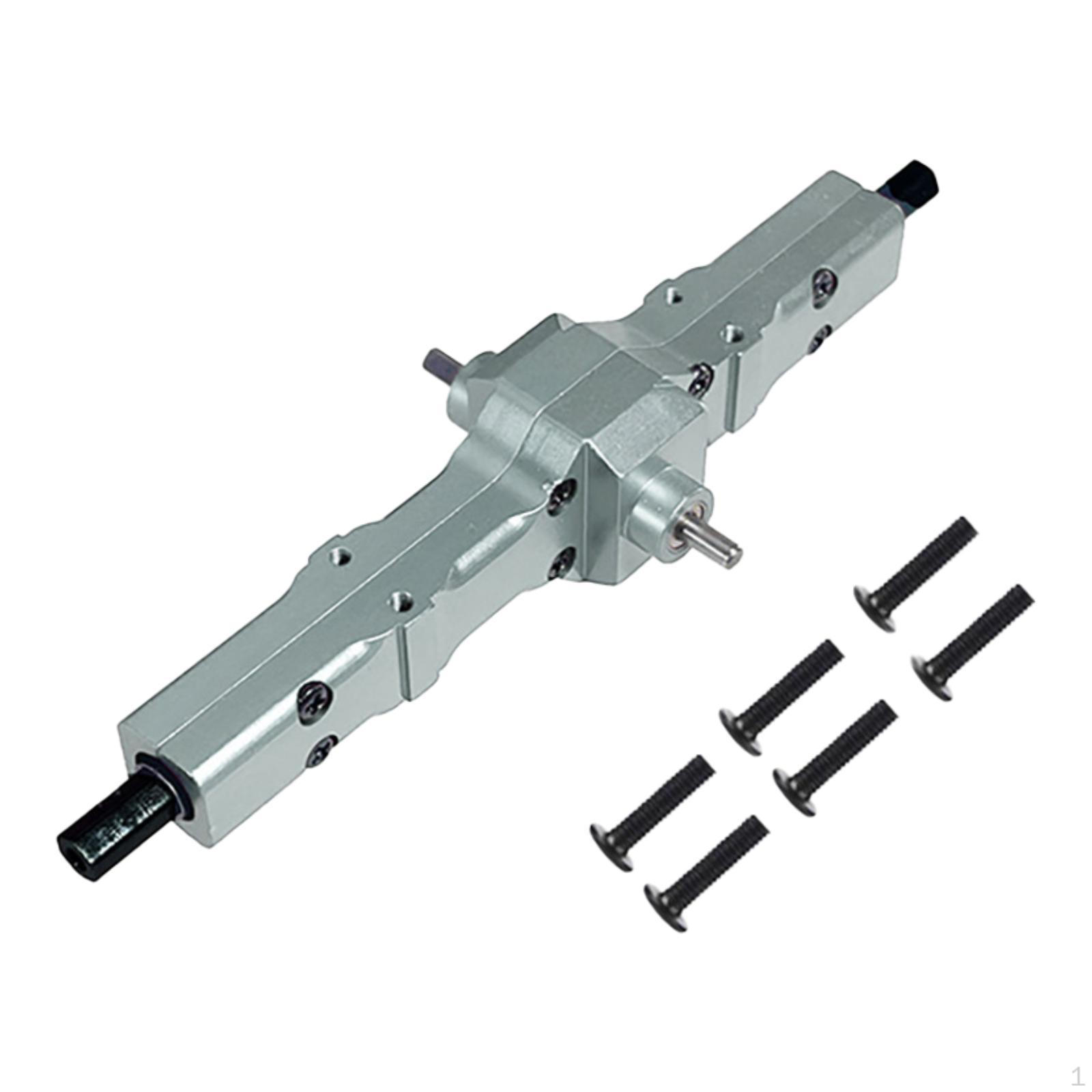 

Middle Bridge Axle RC Metal DIY Parts Aluminum Alloy 1/16 Spare Set tin color