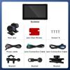 7” Motorcycle GPS Navigation Waterproof Wireless Carplay Android Auto Display Screen Portable Motorbike Moto Monitor DVR Dual BT