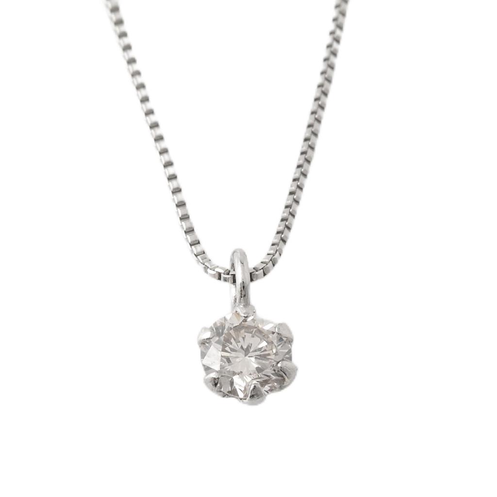 Platinum Diamond UGL with Exclusive DAPN135UGL [D Collection] Necklace, 0.1ct, Certified, Box,